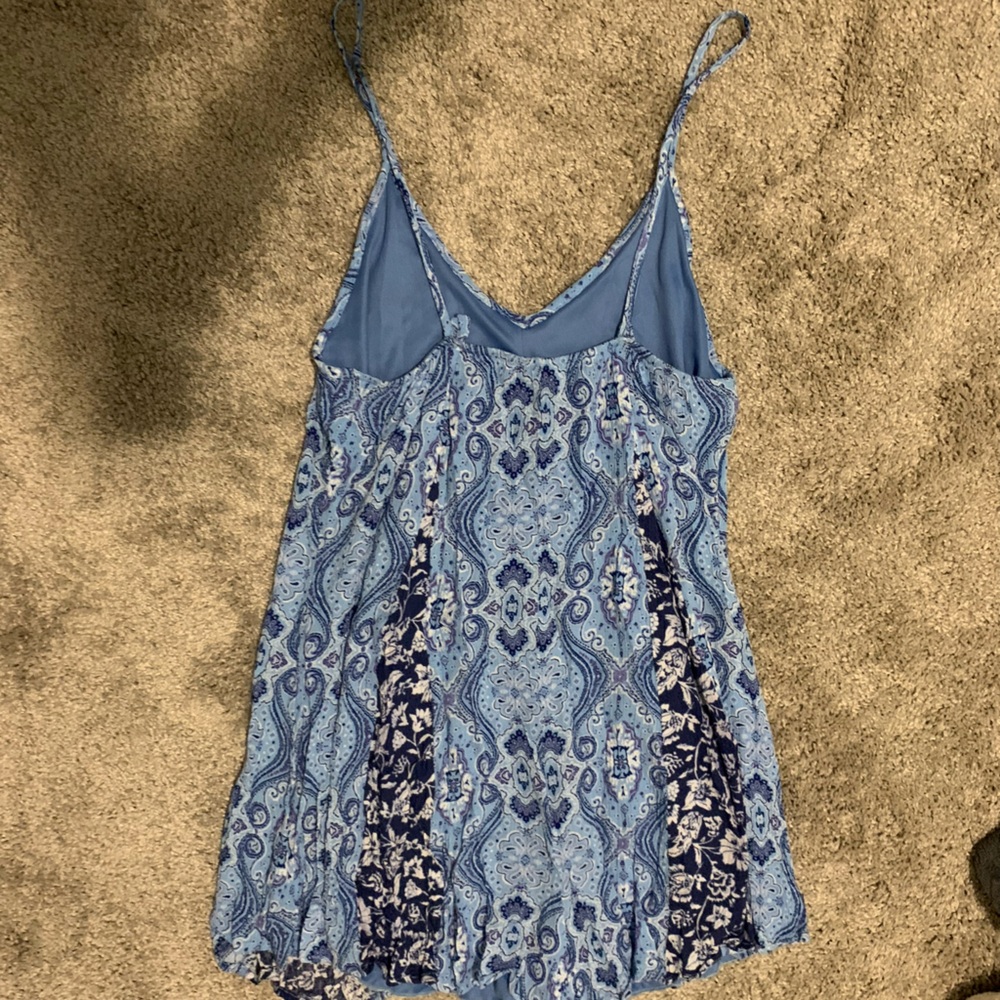 Blue patterned romper - Picture 2 of 5